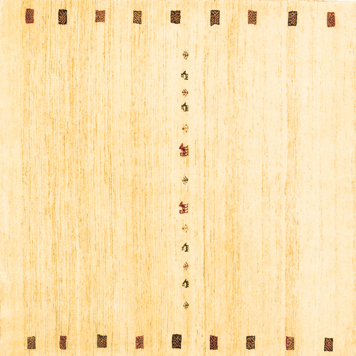 Square Solid Brown Modern Rug, con2812brn