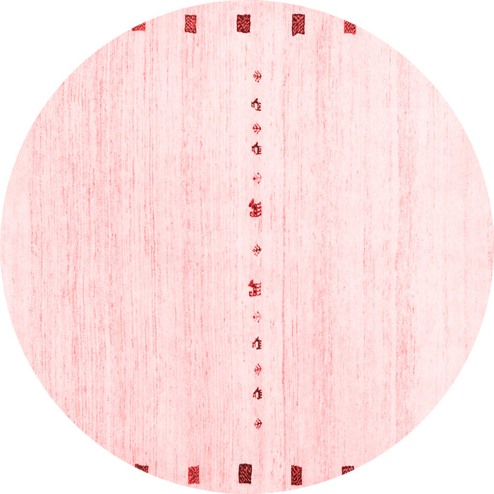 Machine Washable Solid Red Modern Rug, wshcon2812red