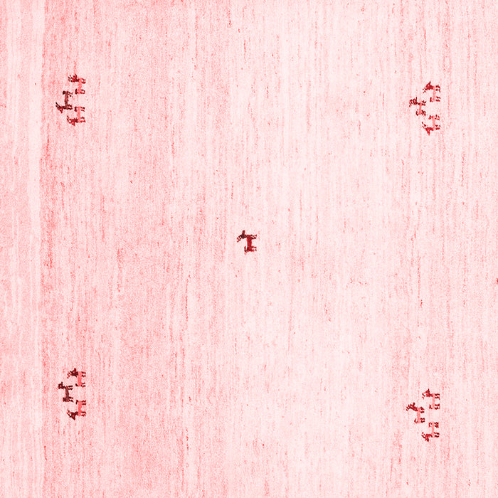 Solid Red Modern Rug, con2813red