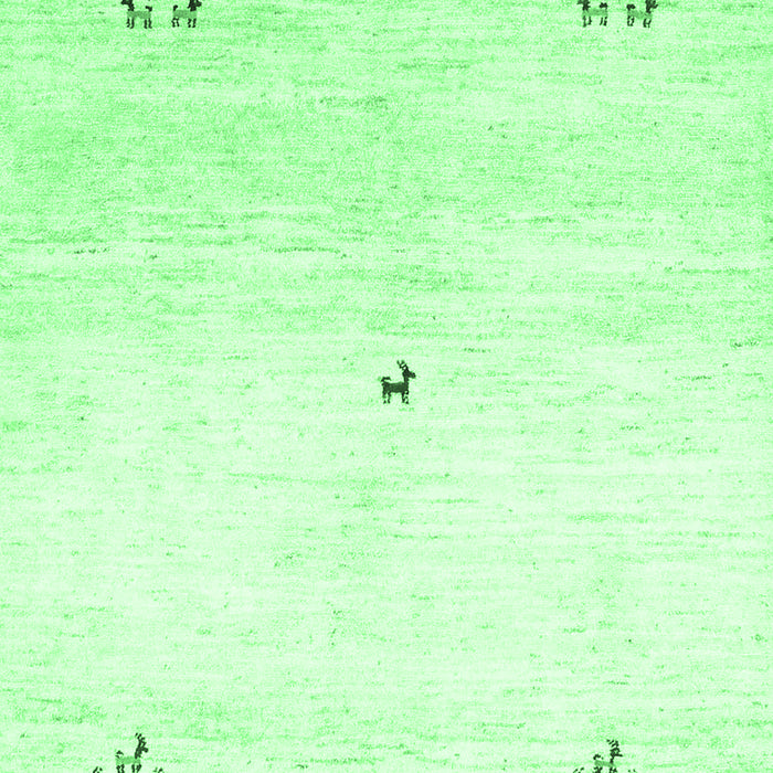 Solid Emerald Green Modern Rug, con2813emgrn