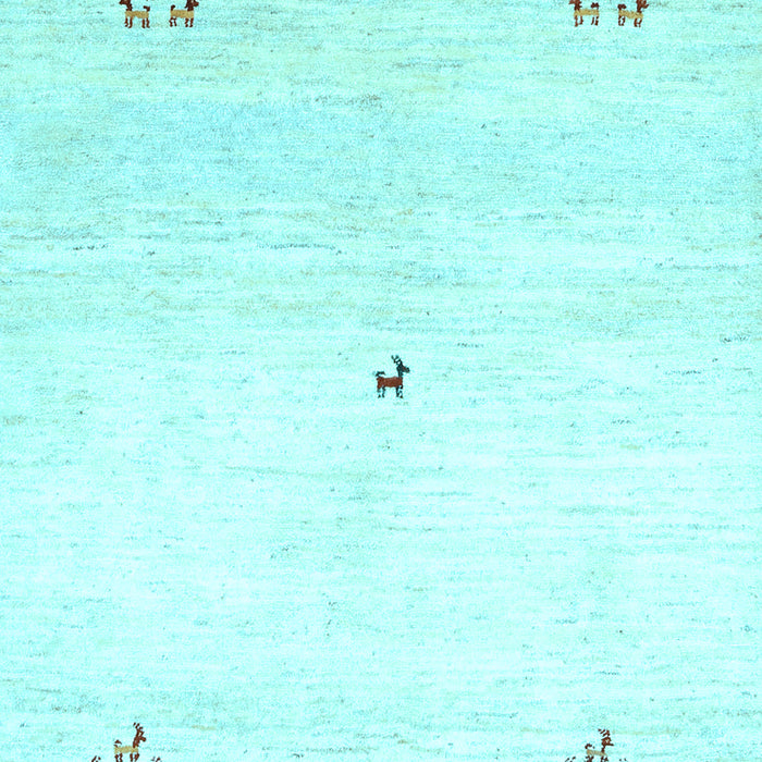 Solid Light Blue Modern Rug, con2813lblu