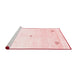 Modern Red Washable Rugs