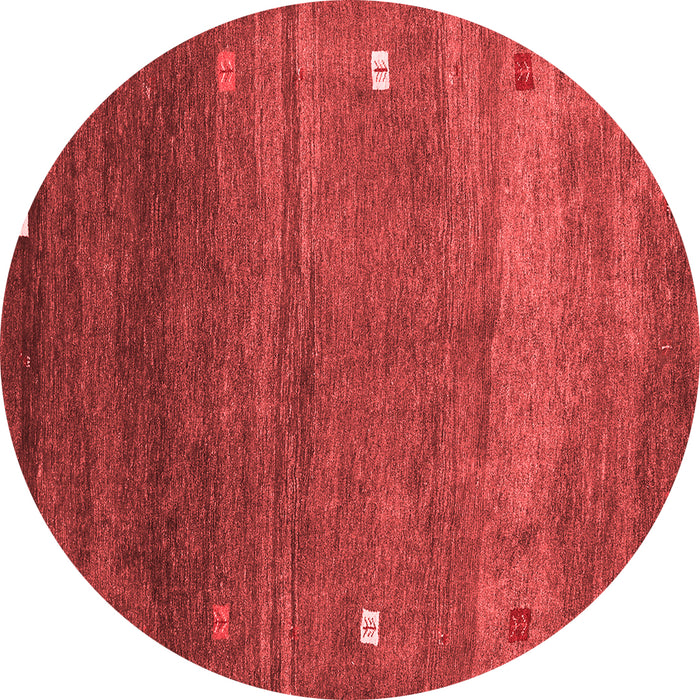 Machine Washable Abstract Red Contemporary Rug, wshcon2814red