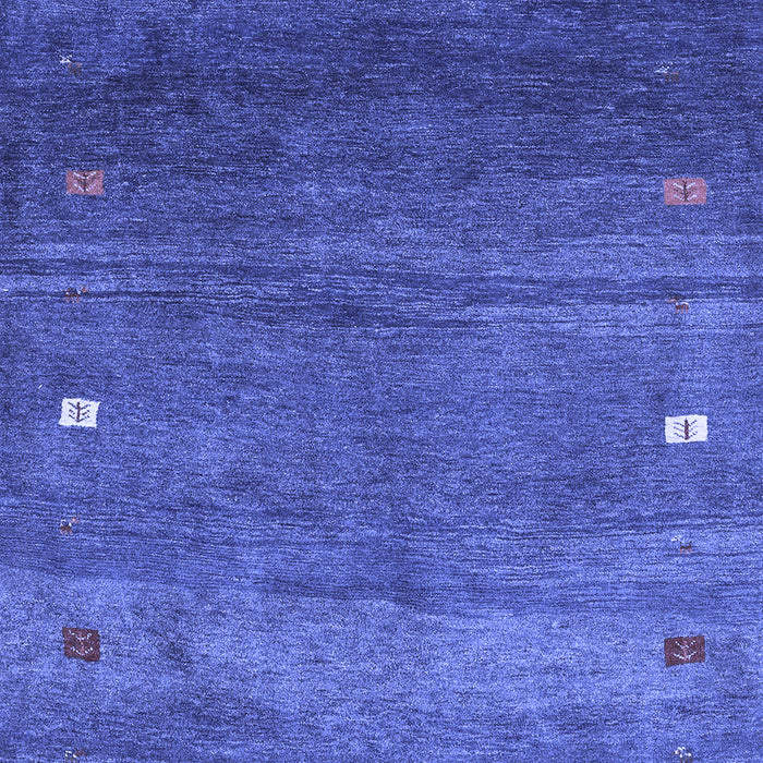 Abstract Blue Contemporary Rug, con2814blu