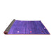 Sideview of Abstract Purple Contemporary Rug, con2814pur