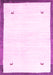 Solid Pink Modern Rug, con2815pnk