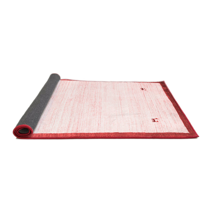Solid Red Modern Area Rugs