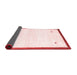 Solid Red Modern Area Rugs