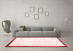 Modern Red Washable Rugs