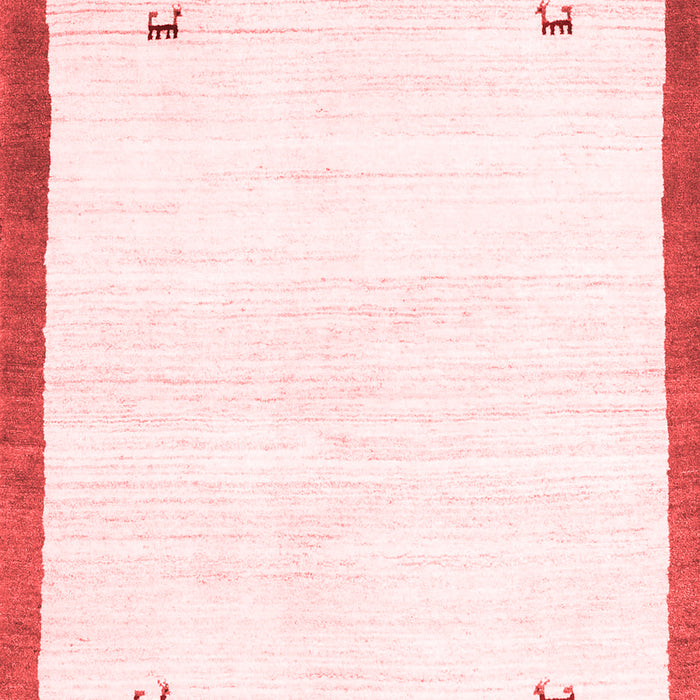 Solid Red Modern Area Rugs