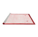 Modern Red Washable Rugs