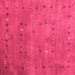 Square Abstract Pink Contemporary Rug, con2816pnk