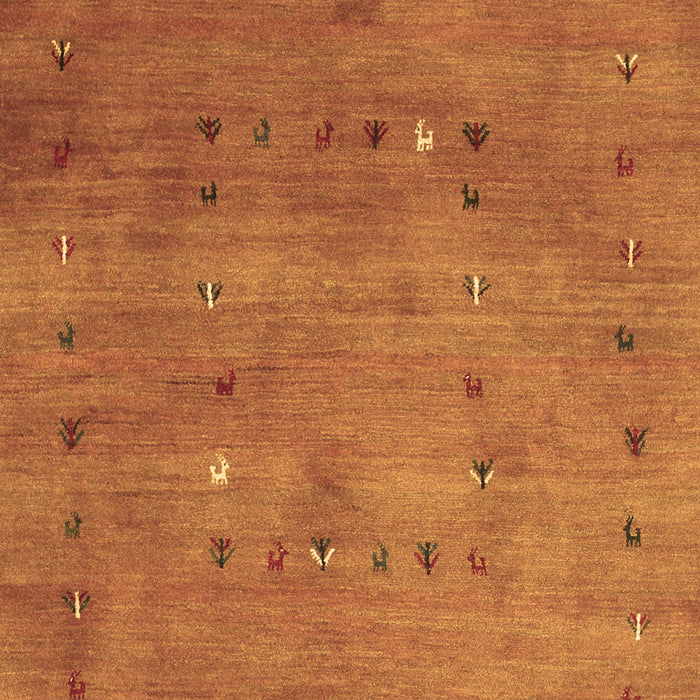 Machine Washable Abstract Brown Contemporary Rug, wshcon2816brn