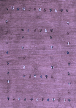 Abstract Blue Contemporary Rug, con2816blu