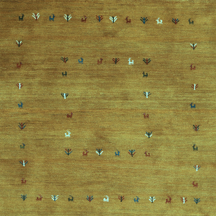 Square Machine Washable Abstract Light Blue Contemporary Rug, wshcon2816lblu