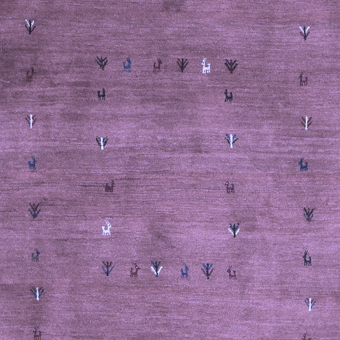 Abstract Blue Contemporary Rug, con2816blu