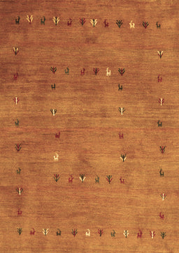 Abstract Brown Contemporary Rug, con2816brn