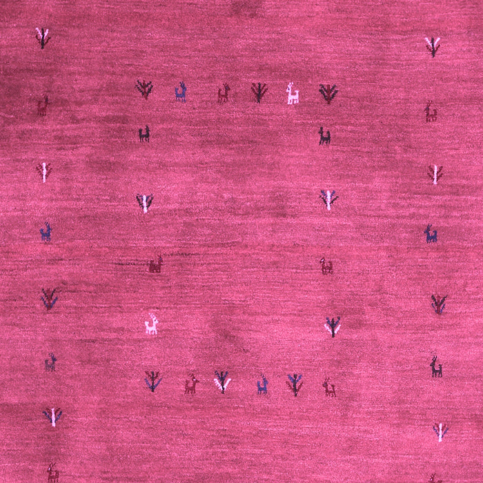 Abstract Purple Contemporary Rug, con2816pur