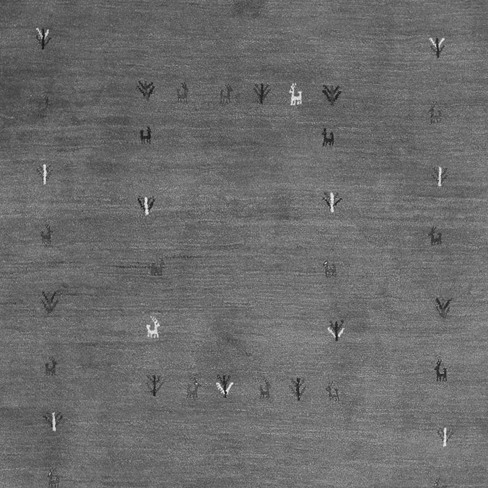 Abstract Gray Contemporary Rug, con2816gry