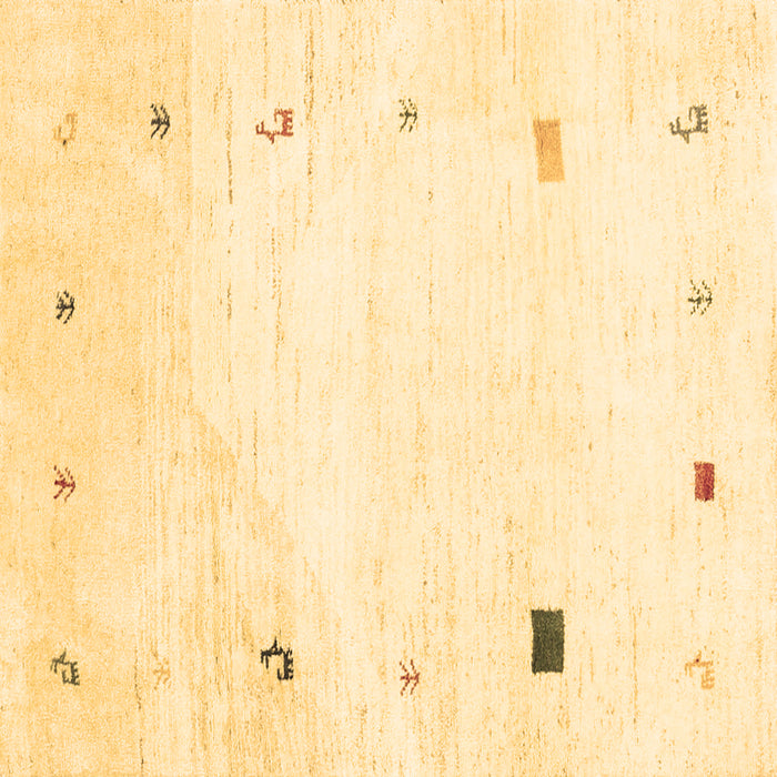 Square Machine Washable Solid Brown Modern Rug, wshcon2817brn