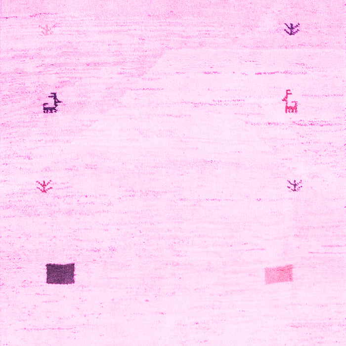 Solid Pink Modern Rug, con2817pnk