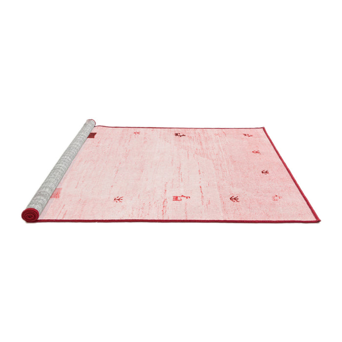 Modern Red Washable Rugs