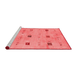 Contemporary Red Washable Rugs