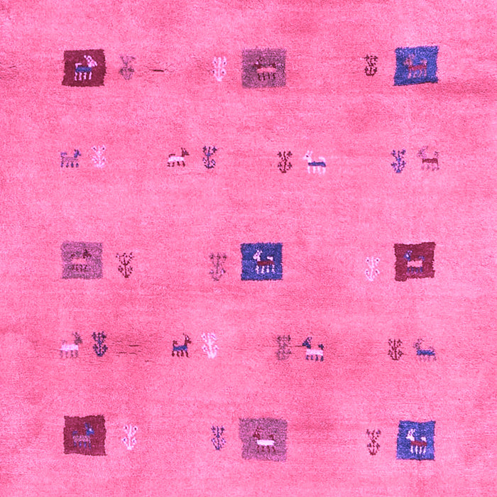 Abstract Purple Contemporary Rug, con2818pur