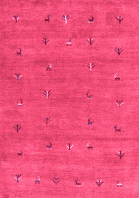 Abstract Pink Contemporary Rug, con2819pnk