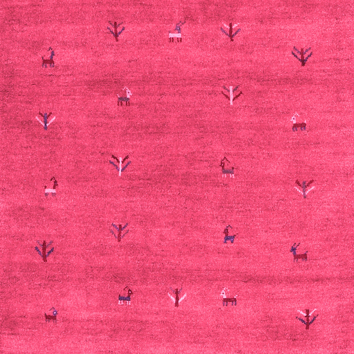 Abstract Pink Contemporary Rug, con2819pnk