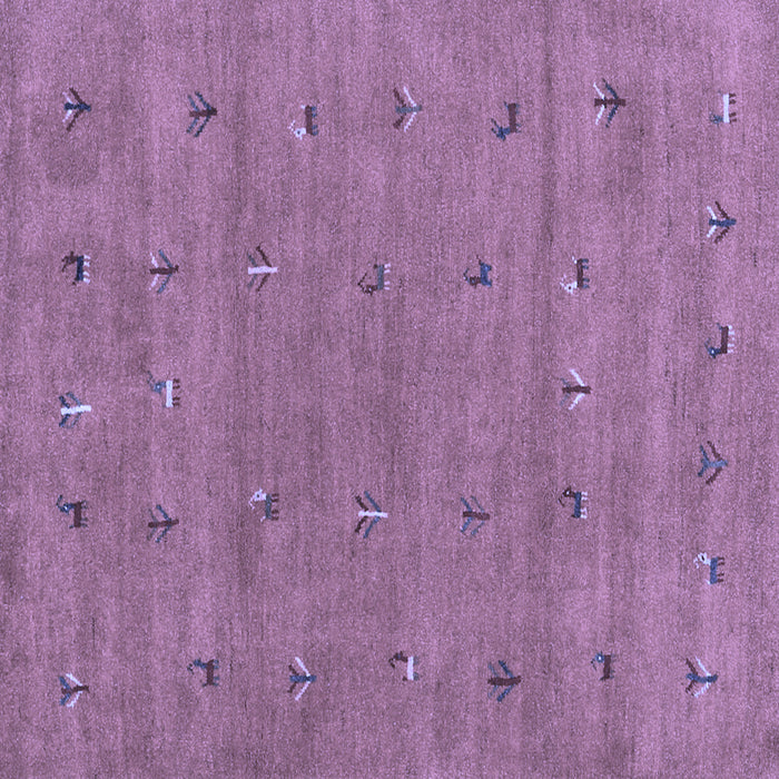 Square Machine Washable Abstract Blue Contemporary Rug, wshcon2819blu