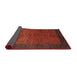 Thickness of Contemporary Red Modern Rug, con282