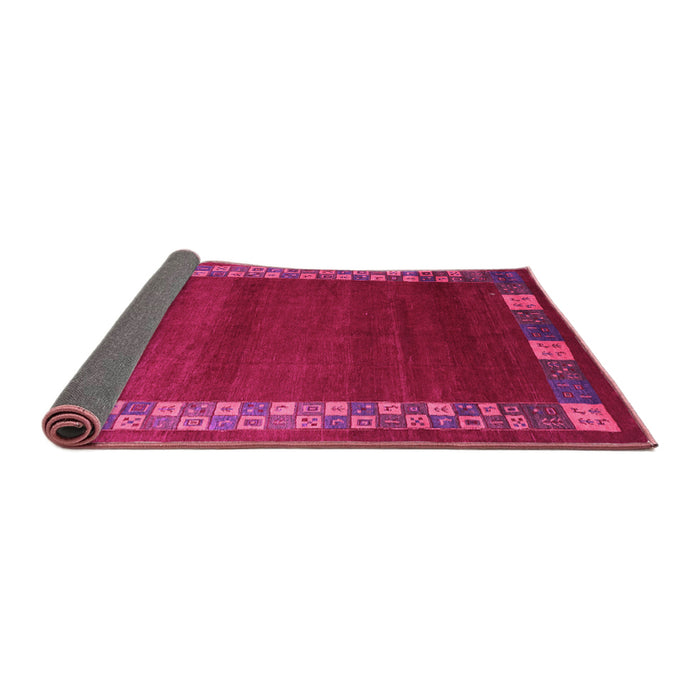 Sideview of Abstract Pink Contemporary Rug, con2820pnk