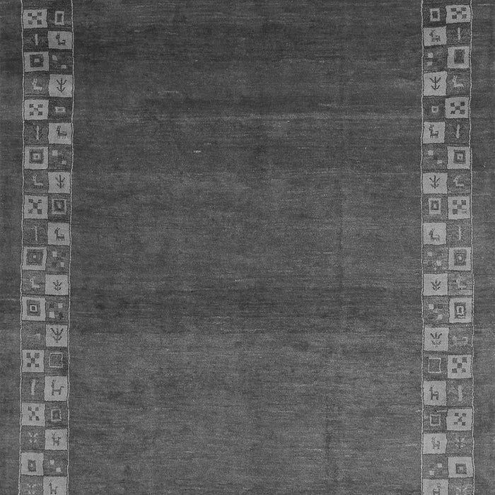 Abstract Gray Contemporary Rug, con2820gry