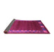 Sideview of Abstract Purple Contemporary Rug, con2820pur