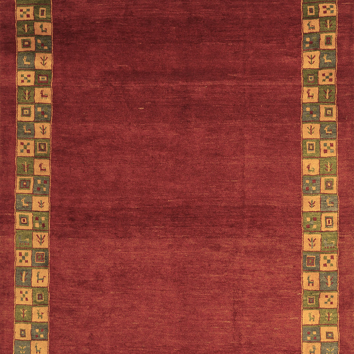 Machine Washable Abstract Brown Contemporary Rug, wshcon2820brn