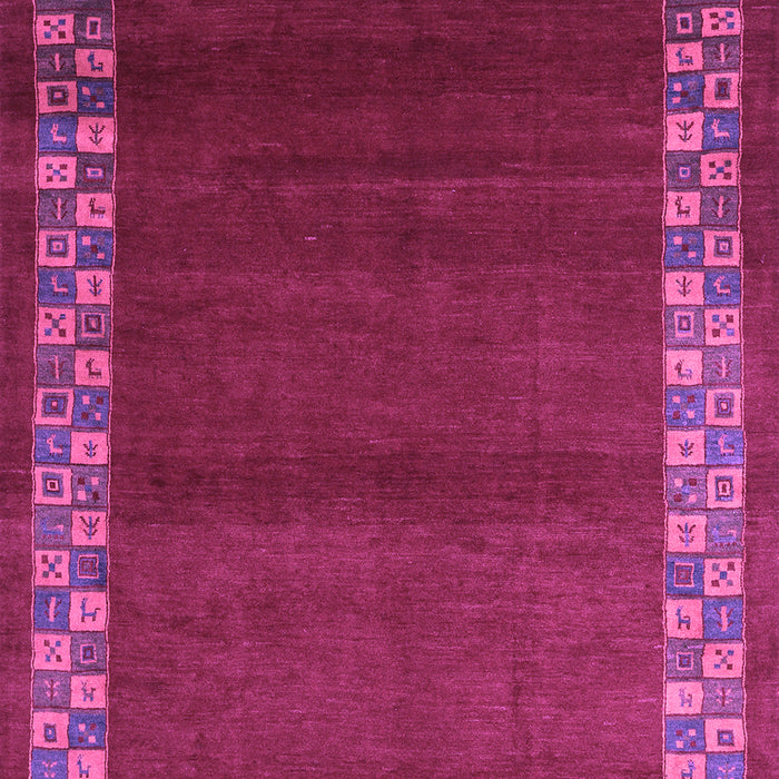 Abstract Purple Contemporary Rug, con2820pur
