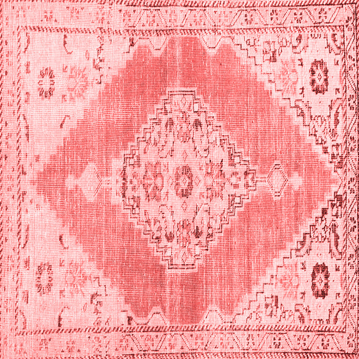 Machine Washable Abstract Red Contemporary Rug, wshcon2821red
