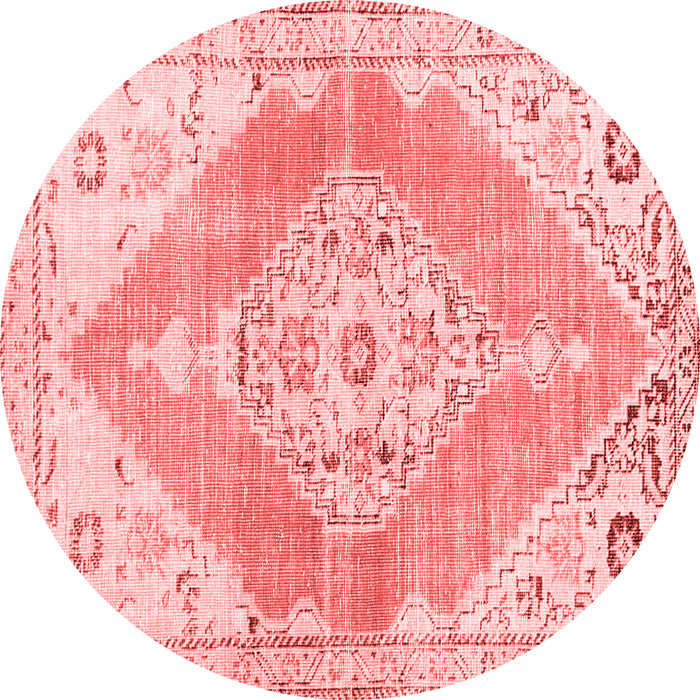 Machine Washable Abstract Red Contemporary Rug, wshcon2821red