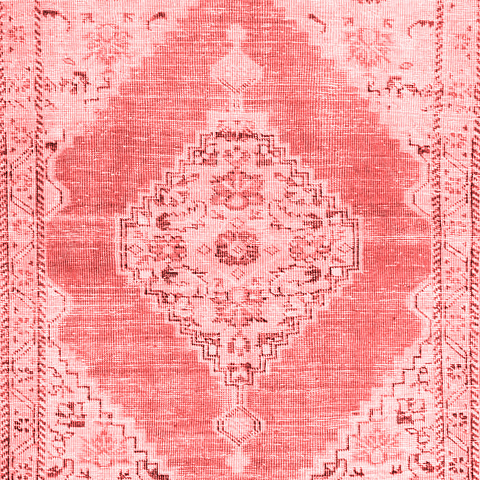 Machine Washable Abstract Red Contemporary Rug, wshcon2821red