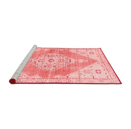 Contemporary Red Washable Rugs