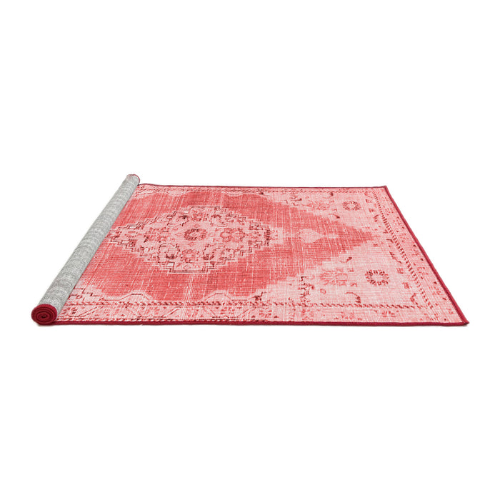 Contemporary Red Washable Rugs