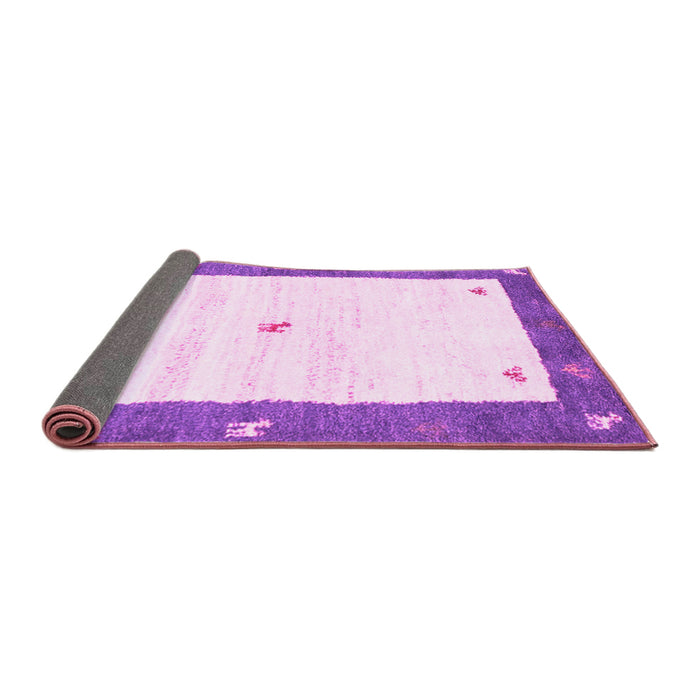 Sideview of Abstract Pink Contemporary Rug, con2822pnk
