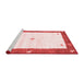 Contemporary Red Washable Rugs