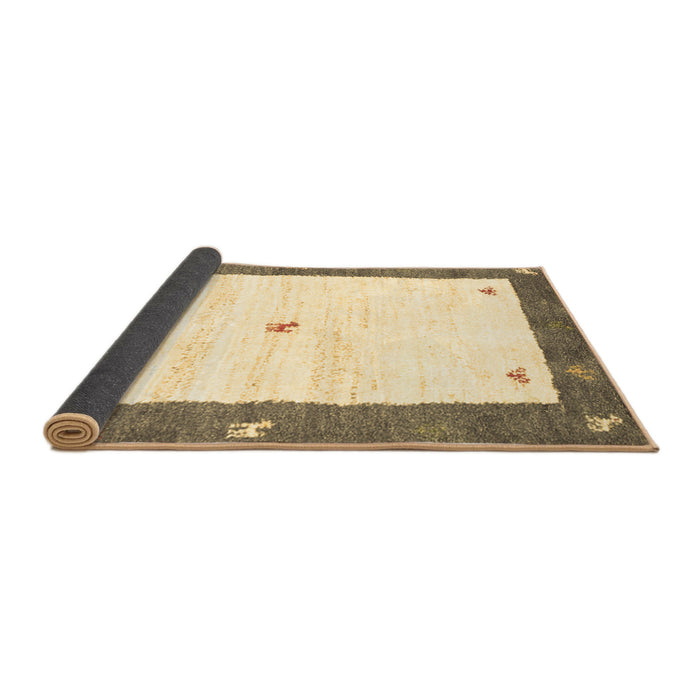 Sideview of Abstract Brown Contemporary Rug, con2822brn