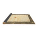 Sideview of Abstract Brown Contemporary Rug, con2822brn