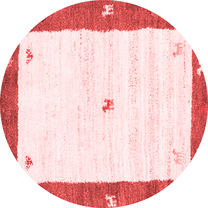 Machine Washable Abstract Red Contemporary Rug, wshcon2822red