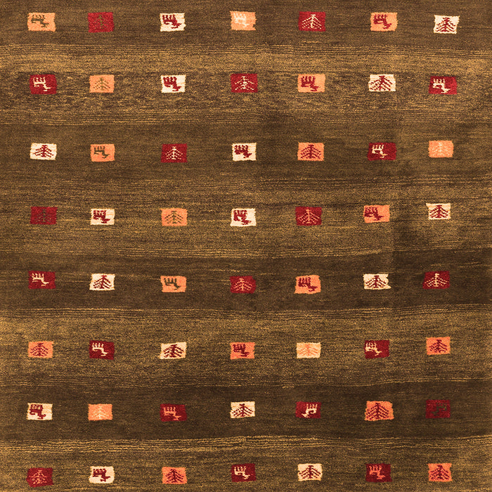 Machine Washable Abstract Orange Contemporary Area Rugs, wshcon2823org