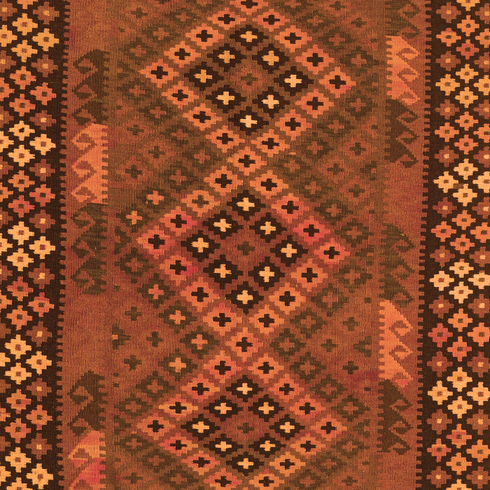 Southwestern Orange Country Rug, con2824org