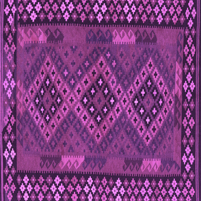 Square Southwestern Purple Country Rug, con2824pur